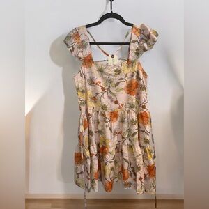 gypsy skater dress SO Dress Size XL Juniors Black & White Skater Gypsy Style Scoop Neckline New